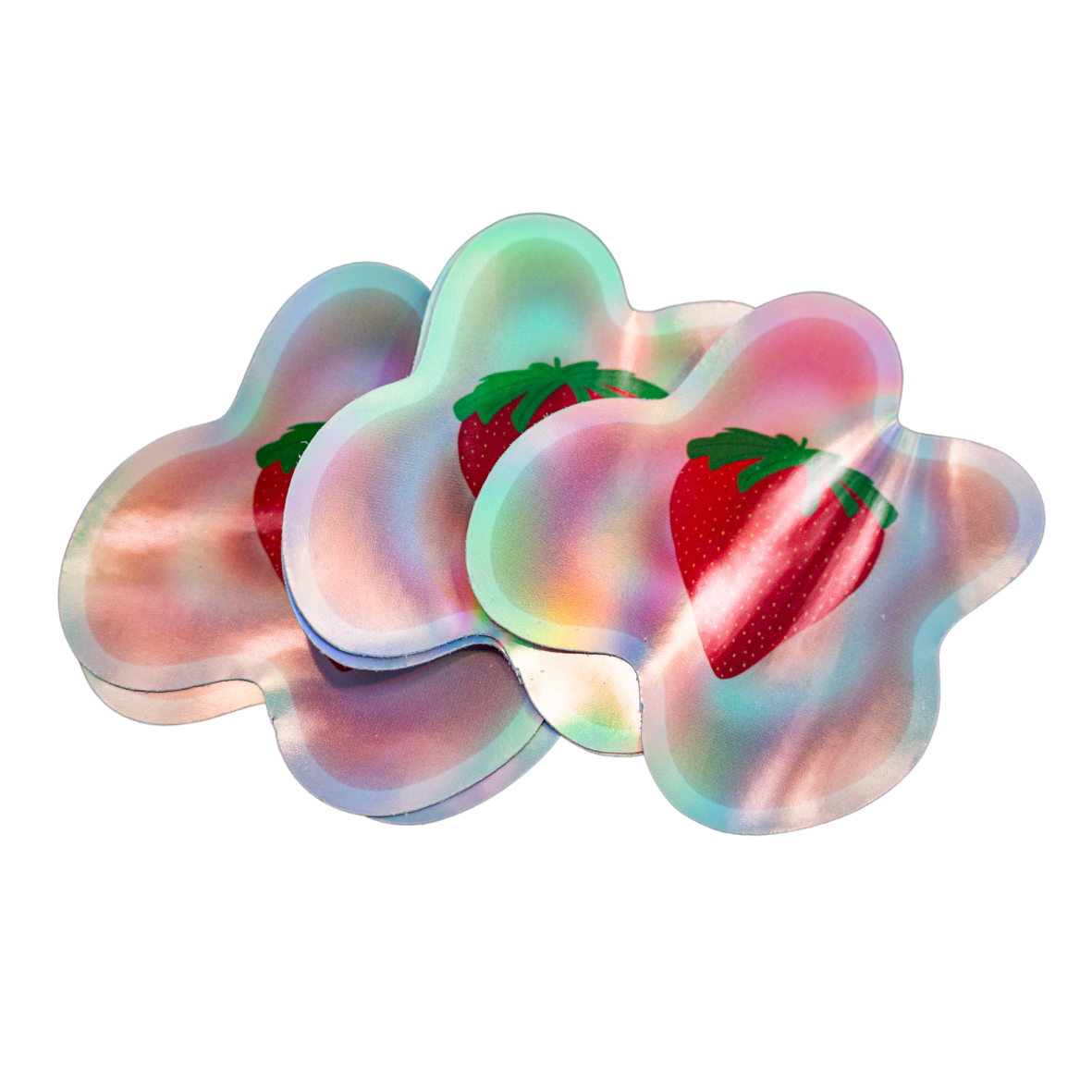 Strawberry Dreams - Holographic Sticker