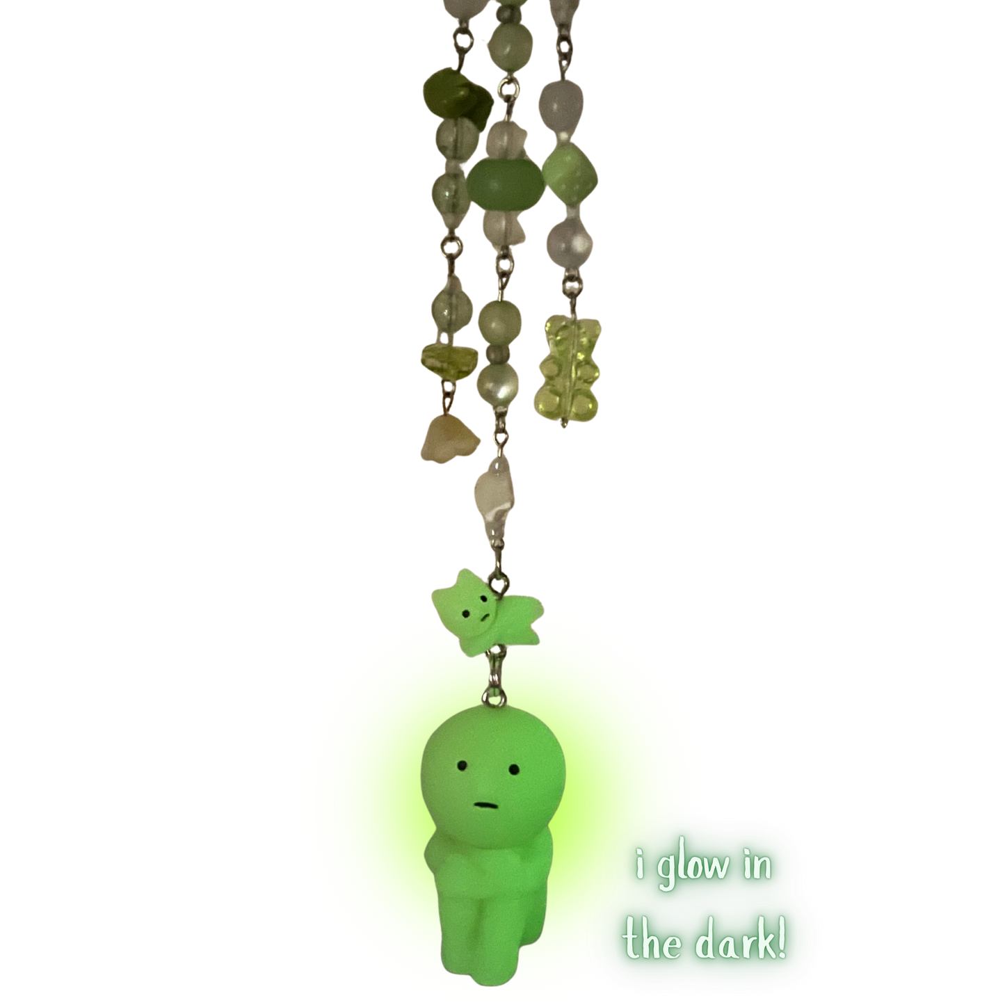 Smiski + Kitty Keychain