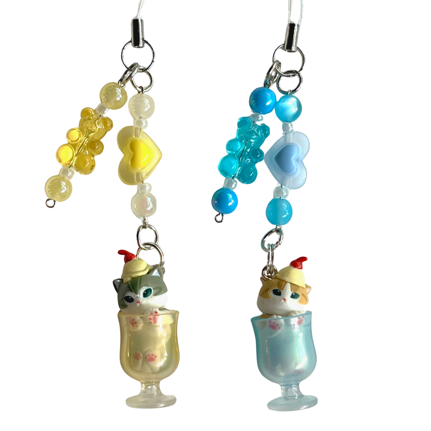 Mofusand Sodas - Phone Charm Pair (2)