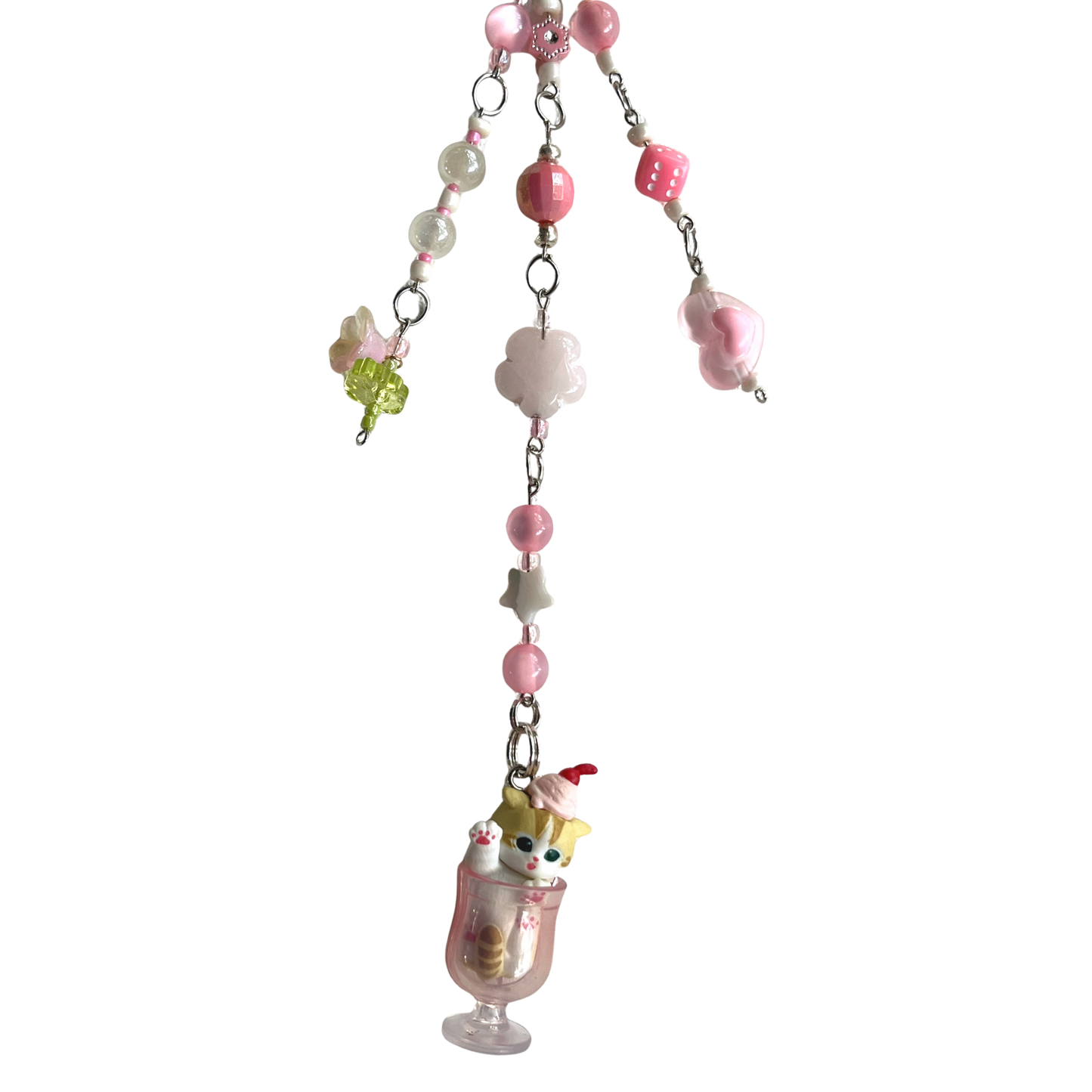 Mofusand Soda Keychain - Pink