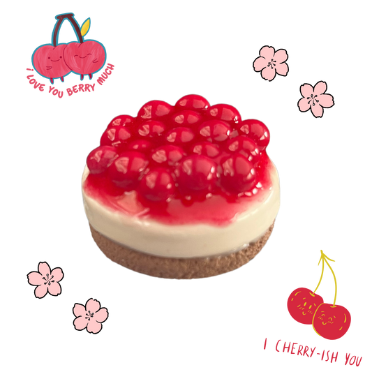 Cherry Cheesecake - Desk Trinket
