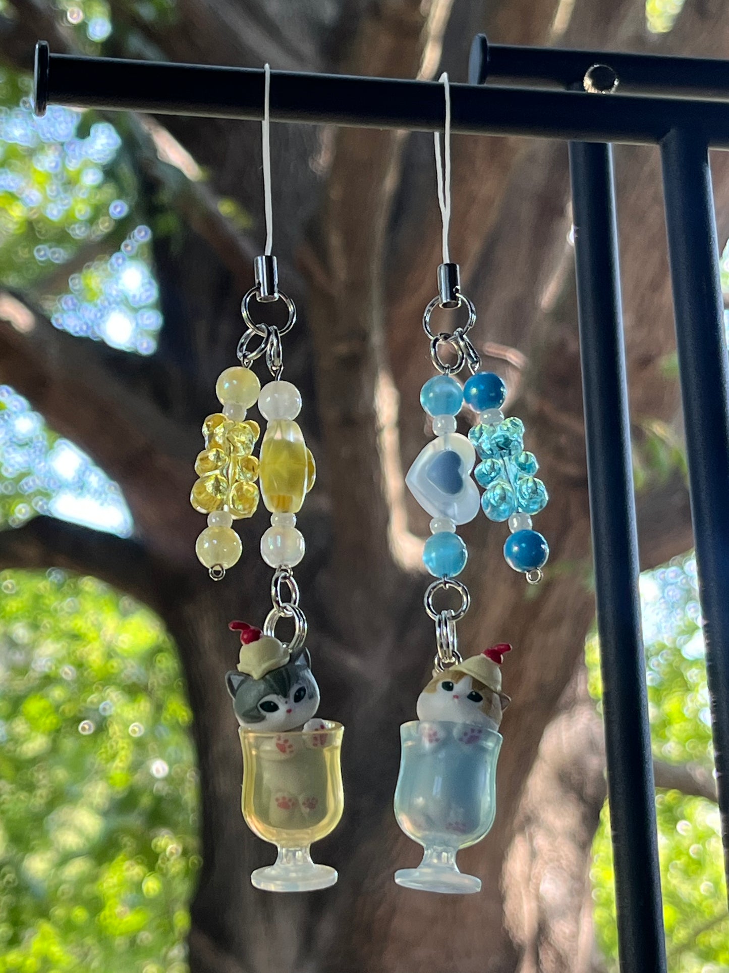 Mofusand Sodas - Phone Charm Pair (2)