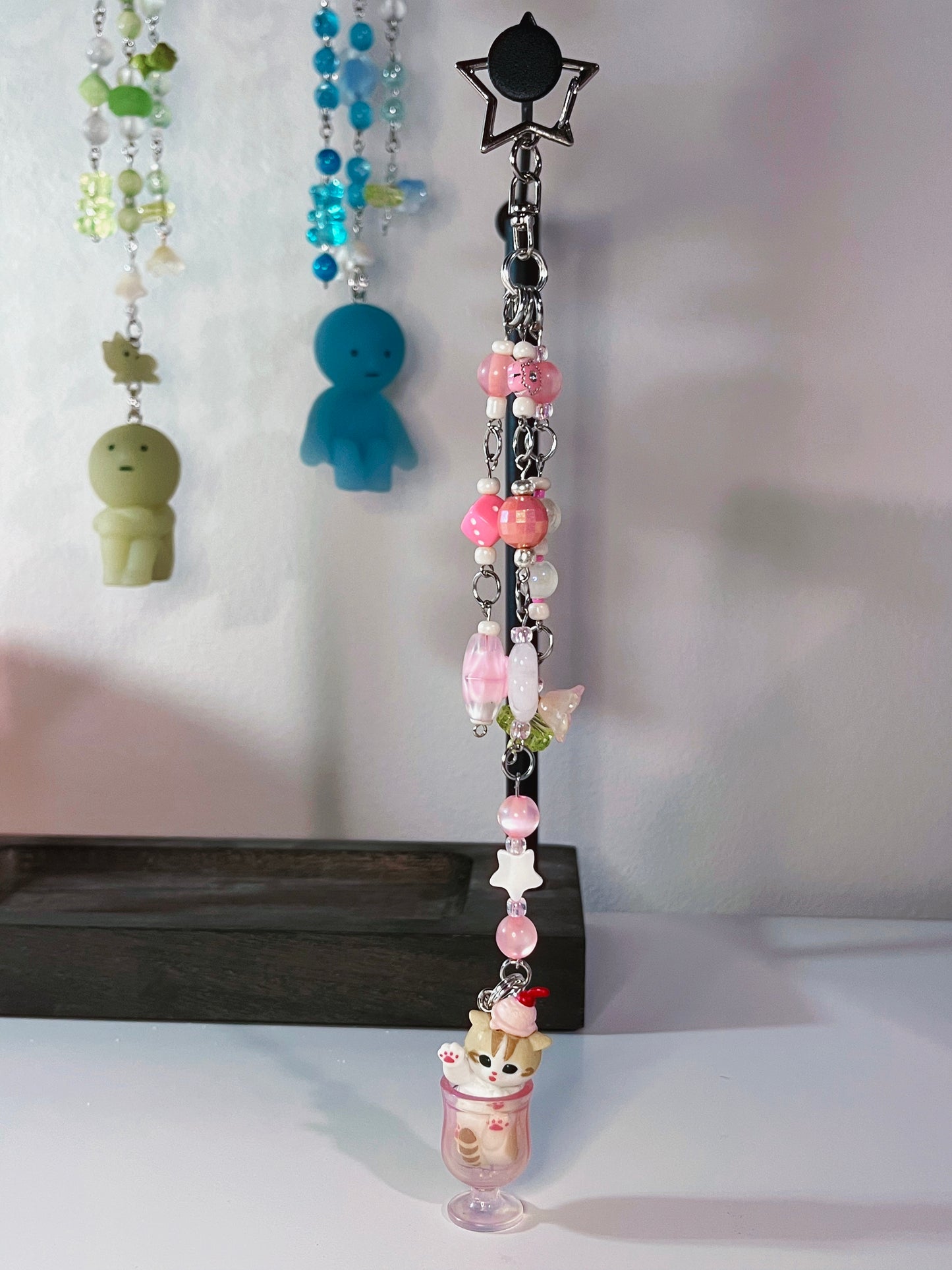 Mofusand Soda Keychain - Pink