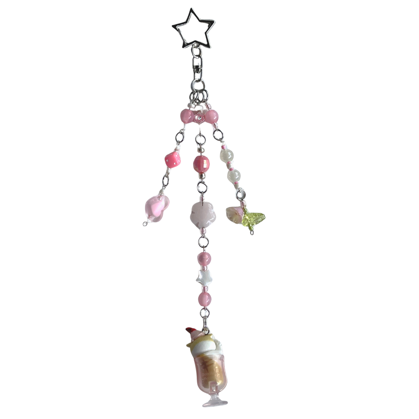 Mofusand Soda Keychain - Pink
